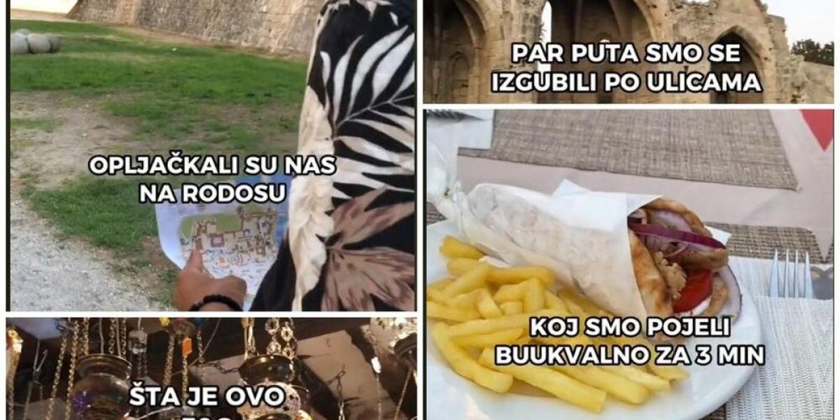 Srpski turisti tvrde da su opljačkani na Rodosu: Cena za giros pitu 3,80 evra, a nama naplatili 30, a evo i zbog čega! (VIDEO)