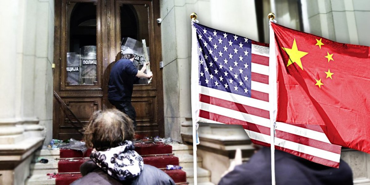 Veliki skandal! Kina otkrila da je iza protesta u Srbiji prošle godine stajala direktno Amerika! (FOTO)