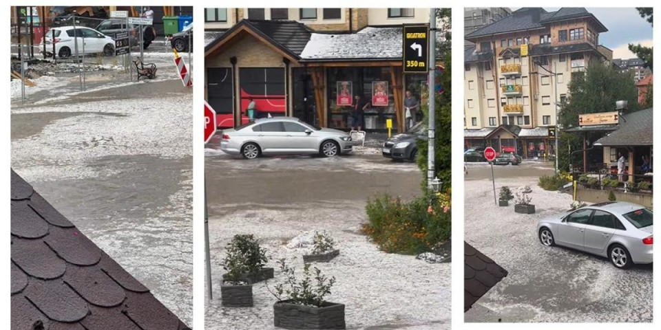 Nevreme na Zlatiboru! Ljudi izašli, gledaju i ne veruju: Beli se kao usred zime, sledeći na udaru ovaj grad (VIDEO)