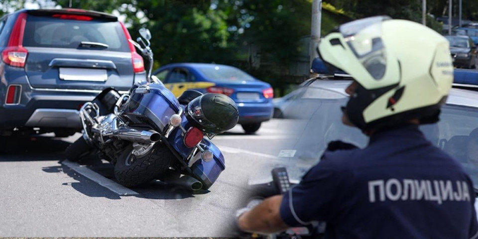 Sudar motociklista na Zrenjanincu: Mladić (17) zadobio povredu glave