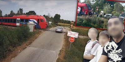 Brat i sestra stari 12 i 14 godina poginuli su na današnji dan prošle godine, a zajedno sa njima nastradao je i vozač taksija Milan L. (69)  kada ih je udario voz. U automobilu bio je i Milan D. (38), otac dece koji je jedini preživeo.