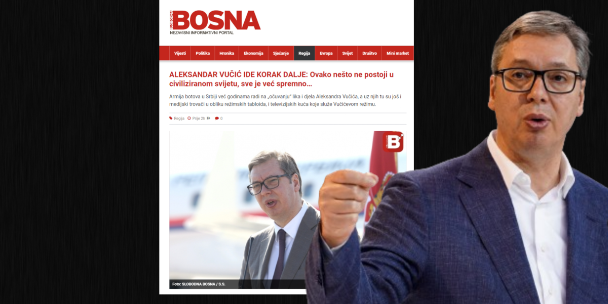 OPSEDNUTI VUČIĆEM! Koordinisani udar na predsednika Srbije: Šolakovci napadaju, Slobodna Bosna doliva ulje na vatru!