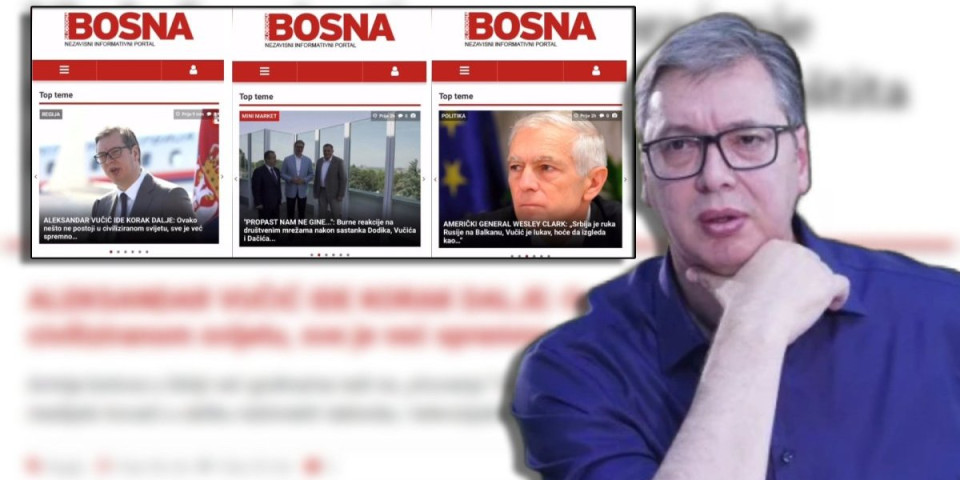 Islamisti u panici, pojačali kampanju protiv Vučića na maksimum: "Slobodna Bosna" prva tri udarna naslova posvetila napadima na predsednika Srbije! (VIDEO)