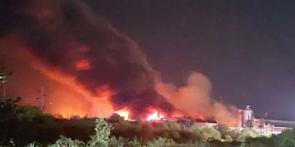 Požar na Čukarici! Vatra se razbuktava sa Makiške strane Ade Ciganlije! (FOTO)