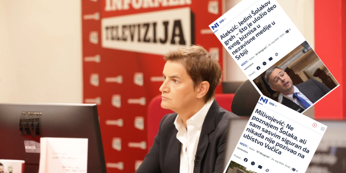 I kamen bi zaplakao! Brnabić postavila opoziciju na mesto: Samo im ne dirajte Šolaka!