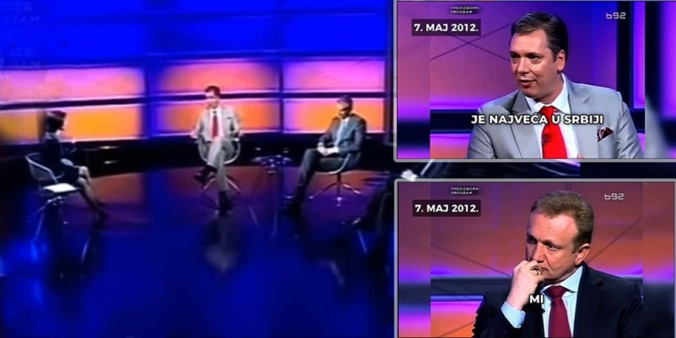 Vučić je i kao opozicionar čestitao protivnicima, nije pozivao na revoluciju i ubistva: Njegov duel sa Đilasom iz 2012. najbolje objašnjava razliku dve politike!