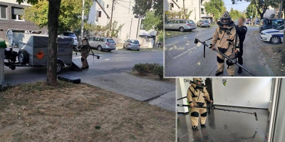 Policija je jutros, prvog dana školske godine, dobila dve lažne dojave o postavljenim bombama. Jedna je bila za školu na Novom Beogradu a druga za sud u Novom Sadu.