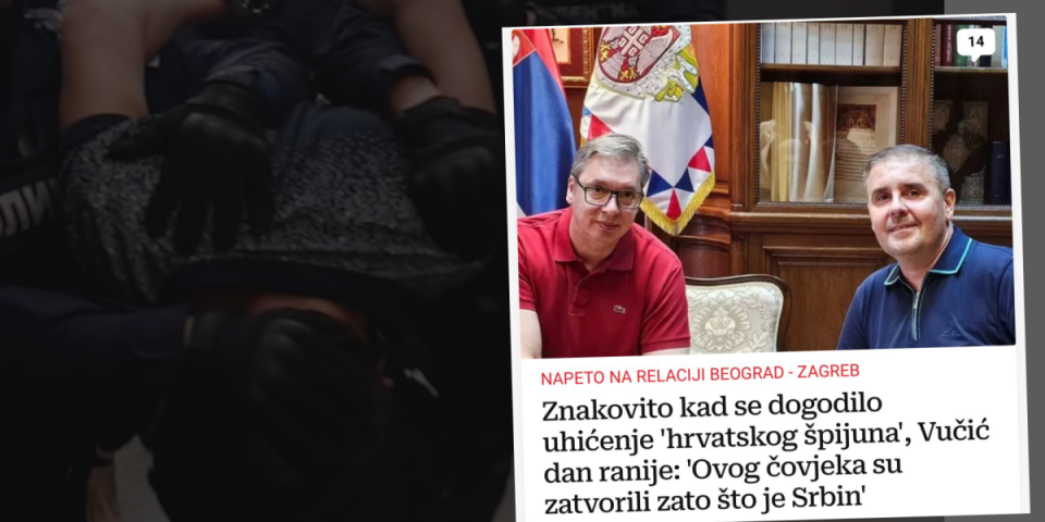 BARAŽNA PALJBA IZ ZAGREBA! Medijski kerberi kidišu na Srbiju: Ne, gospodo iz Večernjeg, ništa nije "znakovito"!