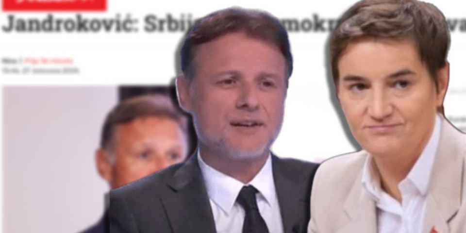 NISMO ISTI, JASNA JE RAZLIKA IZMEĐU NAS! Brnabić odbrusila Jandrokoviću zbog sramne izjave: Srbija je uzor i svetionik demokratije u odnosu na Hrvatsku!