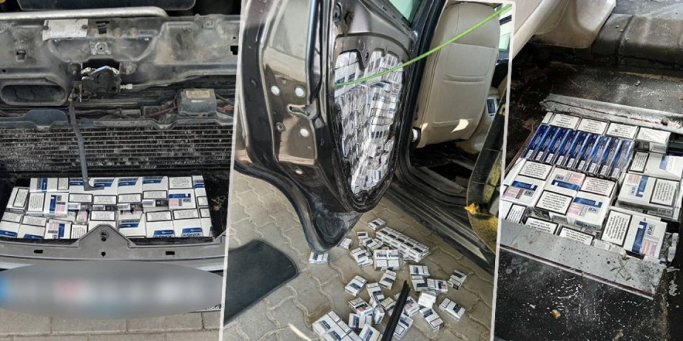 Akcija na Bačkim Vinogradima! Automobilom punim cigareta došli na granicu, sačekalo ih ovo (FOTO)