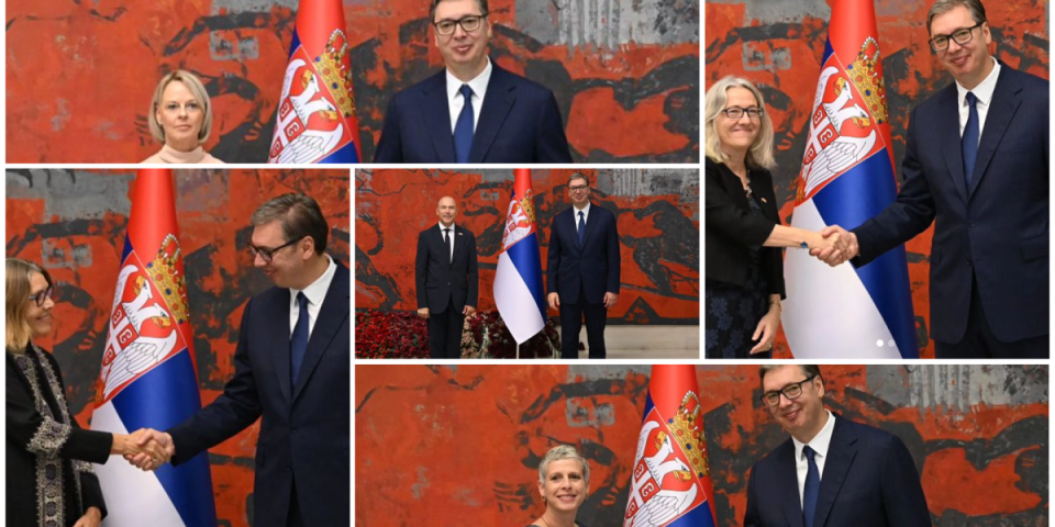 Vučić primio akreditivna pisma petoro novoimenovanih ambasadora!