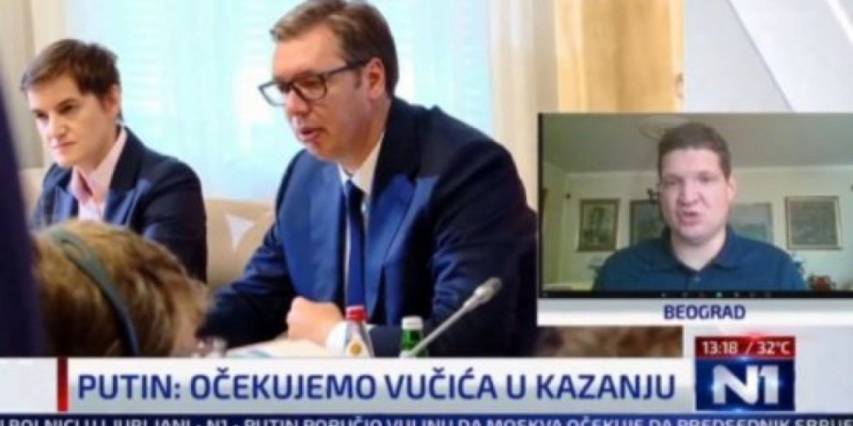 Poruka sa N1: Celoj Evropi, jedino Vučić pruža ruku za razgovor Rusiji i zato je cena Srbije u Rusiji porasla! (VIDEO)