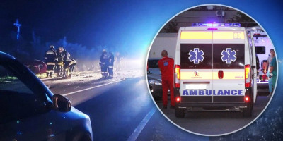 Saobraćajna nezgoda dogodila se sinoć u Beogradu u kojoj je teške povrede zadobio muškarac (43).