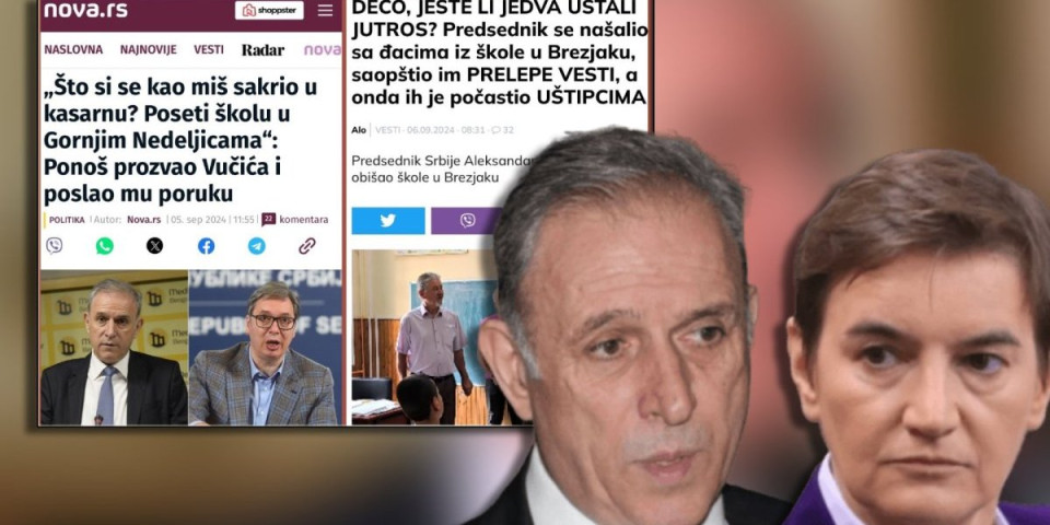 E, moj Ponoše... Vi kad se pojavite u jadarskom kraju, mora Kokanović sekirom da vas čuva! Brnabić oduvala NATO generala: Mi se borimo za te ljude tamo, bivša vlast nije radila ništa!