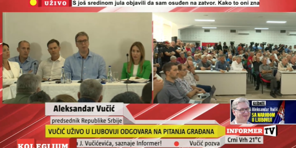 Nemam ja problem čiji ćete član da budete! Vučić odgovorio Lozničaninu: Kao predsednik se ne plašim bilo koga!