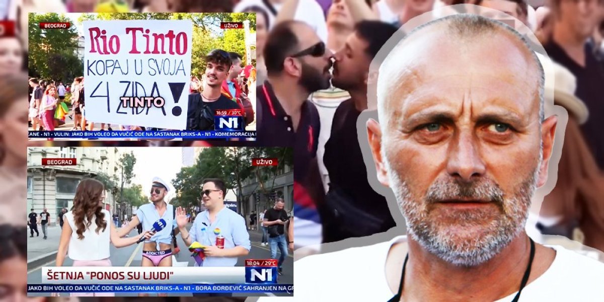 Gej parada je u stvari bila protest protiv litijuma: Homoseksualci stali iza Kokanovića! (VIDEO)