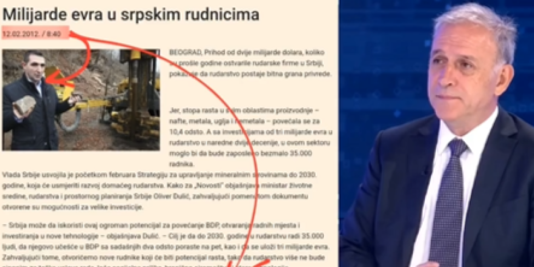 Licemerje na nivou! Ponoš poručuje: "Neće kopati", a dok je on bio na vlasti bio je plan da preoru zemlju! (VIDEO)