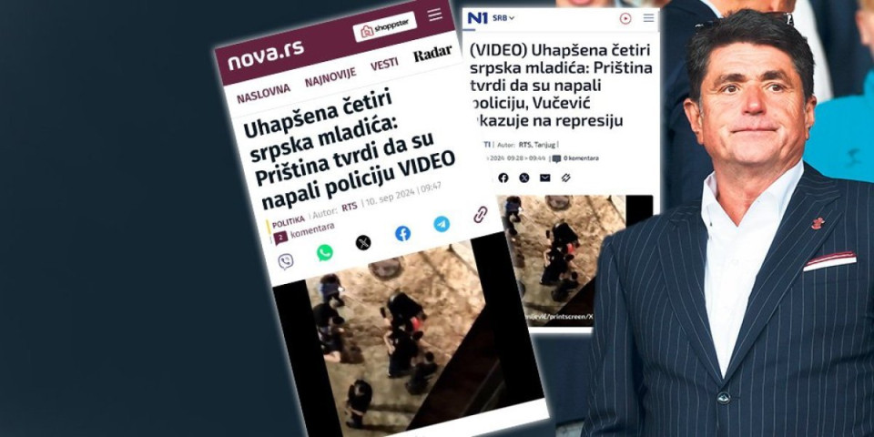 Tajkunski mediji u sramnoj kampanji! Dok Kurtijevi banditi tuku srpsku decu, šolakovci krive naš narod! (FOTO)