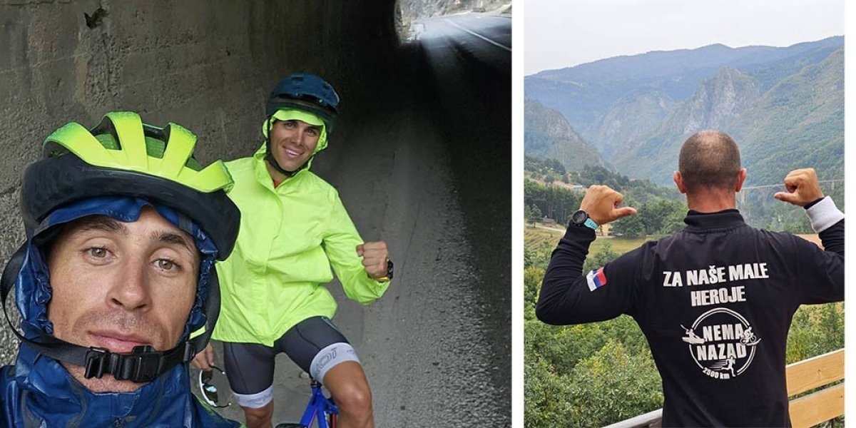 Marko i Balša u humanoj misiji! Triatlon od 2.500 km za decu obolelu od raka