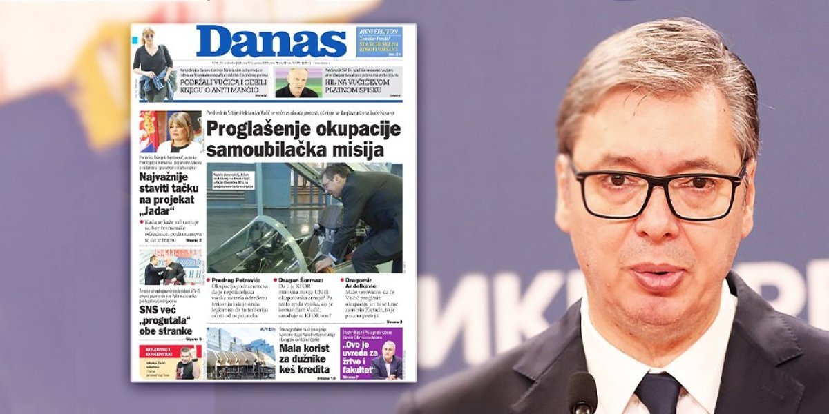 Opozicioni pritisak na Vučića: Ni po koju cenu ne smemo proglasiti okupaciju!