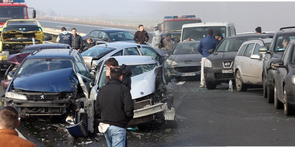 Lančani sudar na Begaljičkom brdu! Policija na terenu (FOTO)