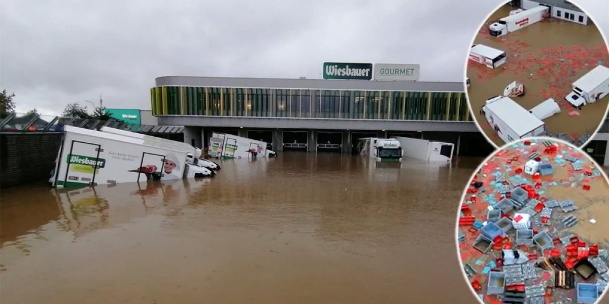 (VIDEO) Katastrofa u Beču, sve pod vodom! Dunav raste, voda juri ka jugu: Alarmatna situacija u Evropi, poznato ko je sledeći na udaru!