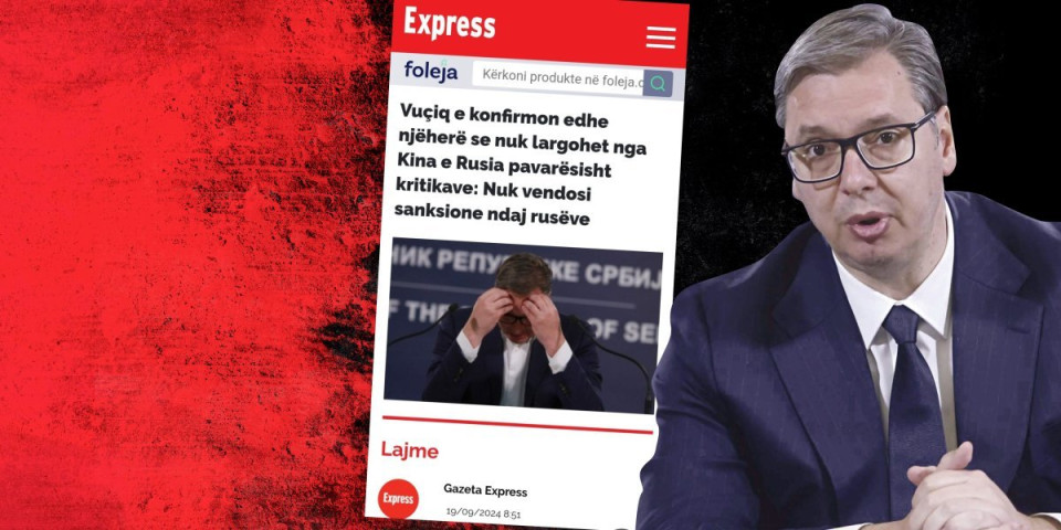 Kurti besan što Vučić vodi nezavisnu politiku i svima sve u lice kaže: Naredio svojim medijima da krenu u kampanju protiv srpskog predsednika (FOTO)