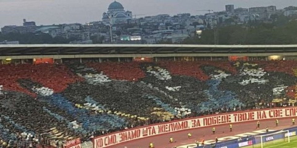 Za pobede tvoje na sve spremni smo! "Delije" napravile spektakl! (FOTO)