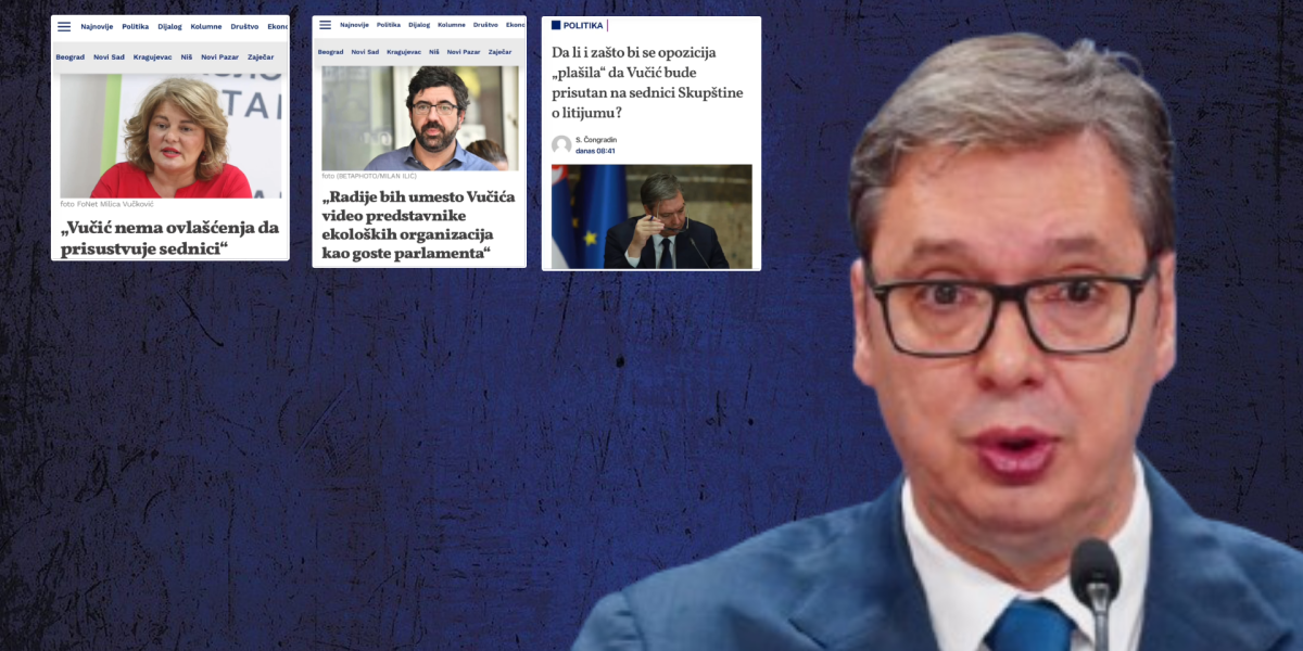 MIŠEVI! Beže od Vučića kao đavo od krsta: Opozicija prestravljena, na sve moguće načine pokušavaju da spreče predsednika da dođe u Skupštinu