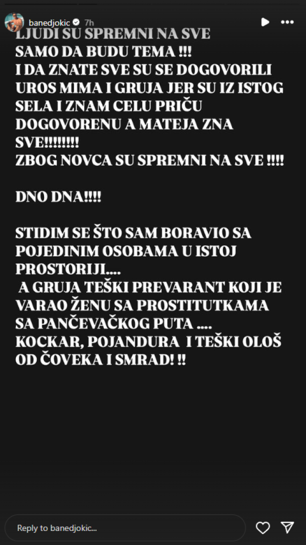 "Mima je prostitutka koja prodaje devojke, a priča sa Urošem je dogovorena": Bivši zadrugar izneo šokantne tvrnje na račun glavnih aktera ljubavnog trougla!