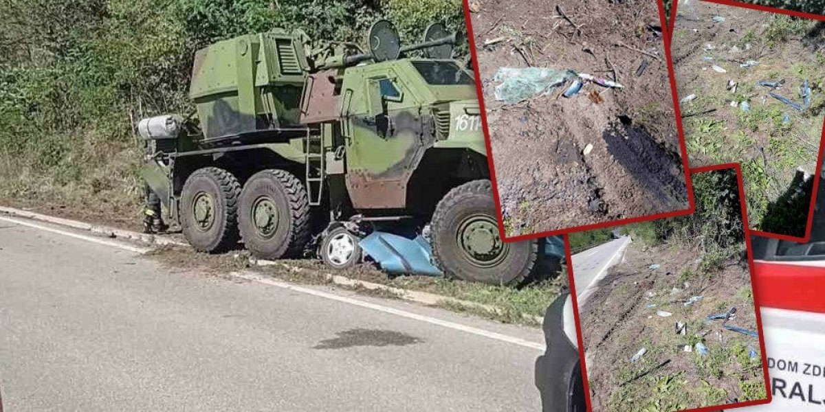 Dečiji kišobrančić, igračka... Ovako izgleda mesto nesreće u Raškoj (FOTO/VIDEO)