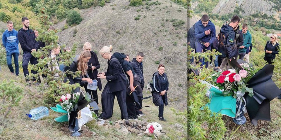 Bolnih godinu dana! Porodica Stefana Nedeljkovića na mestu gde je ubijen u Banjskoj!