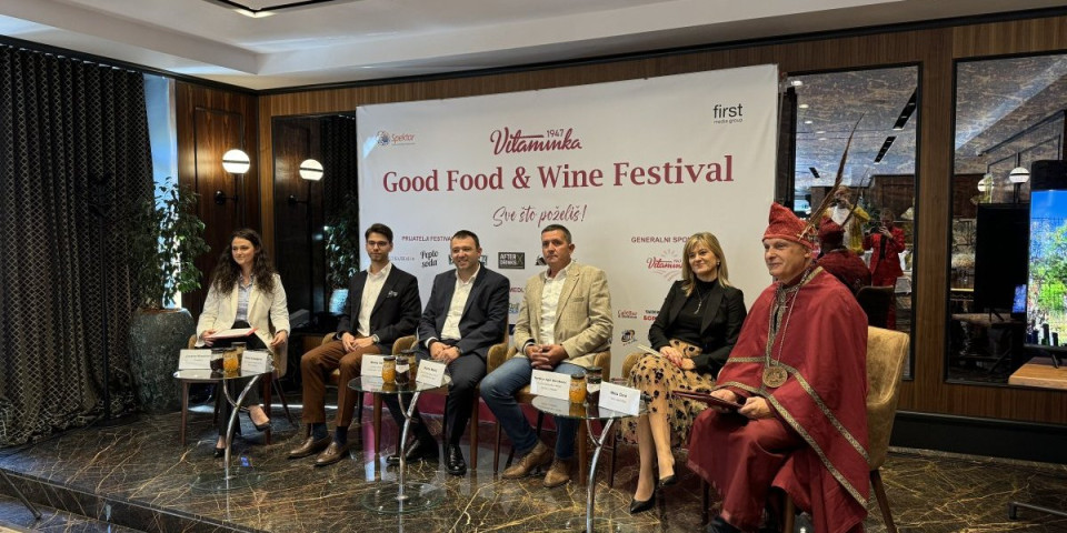 “Vitaminka Good Food & Wine Festival” 28. septembra u Beogradu: Praznik dobrih ukusa i zabave u Knez Mihailovoj