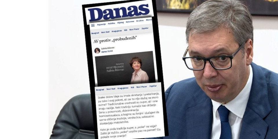 Opozicioni Danas napao Vučića zbog govora u UN: Zašto je tradicija super, a "woke" ne valja?