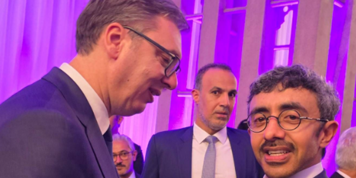 Još jedan važan susret u Njujorku! Vučić sa šeikom Abdulom bin Zajedom al Nahjanom (FOTO)