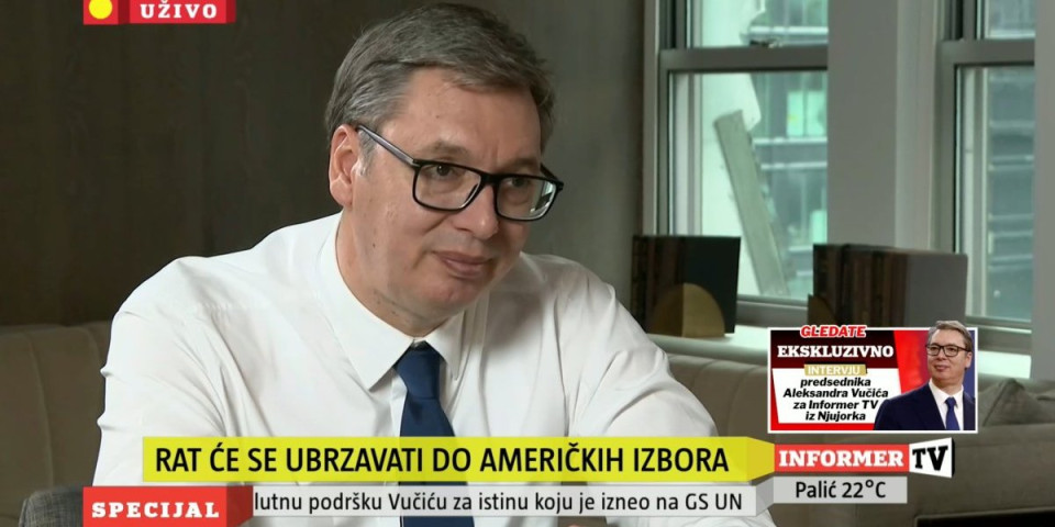 Tako oni doživljavaju politiku! Vučić o divljanju opozicije: Niko to ne gleda, niko to ne sluša