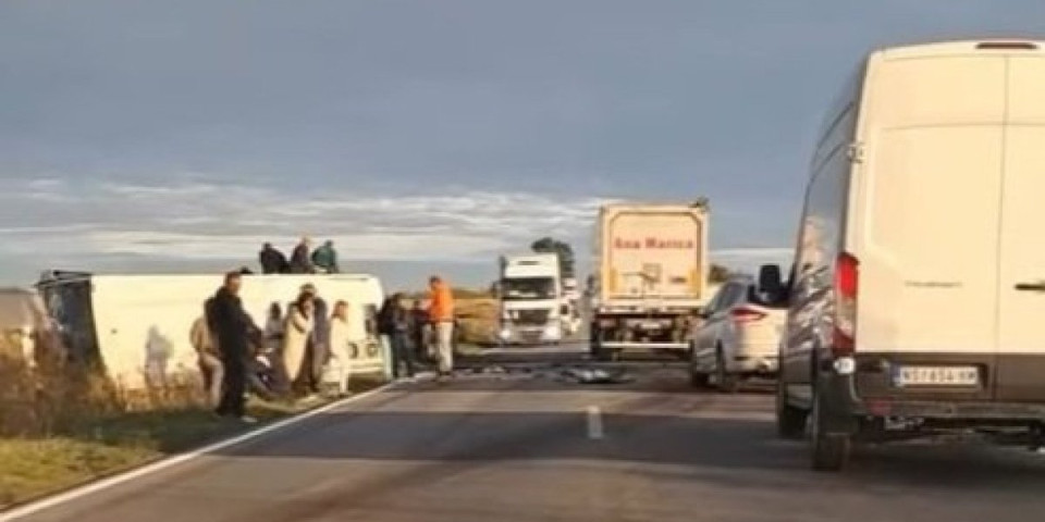 Snimak fatalne nesreće: Ovde je nastradao srednjoškolac iz okoline Inđije (VIDEO)