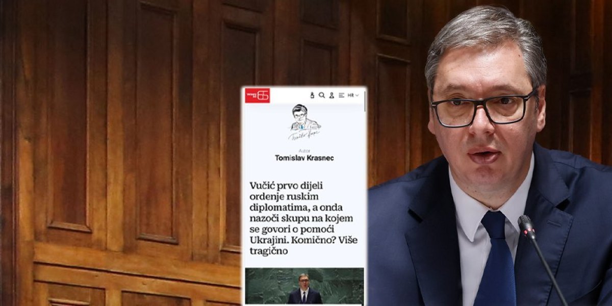 Šta ti je podanički mentalitet: Hrvatski mediji se čudom čude kako Vučić uspeva da vodi nezavisnu i suverenu politiku!