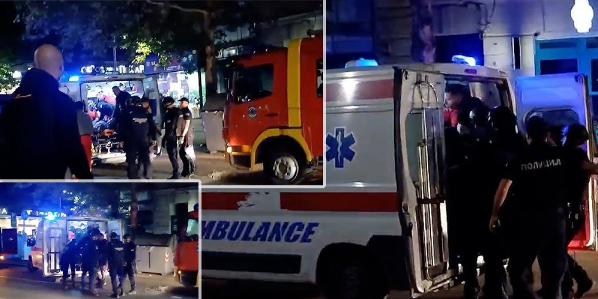 Kraj drame na Vračaru! Muškarac napao sekirom policajce, došlo i do pucnjave (VIDEO)