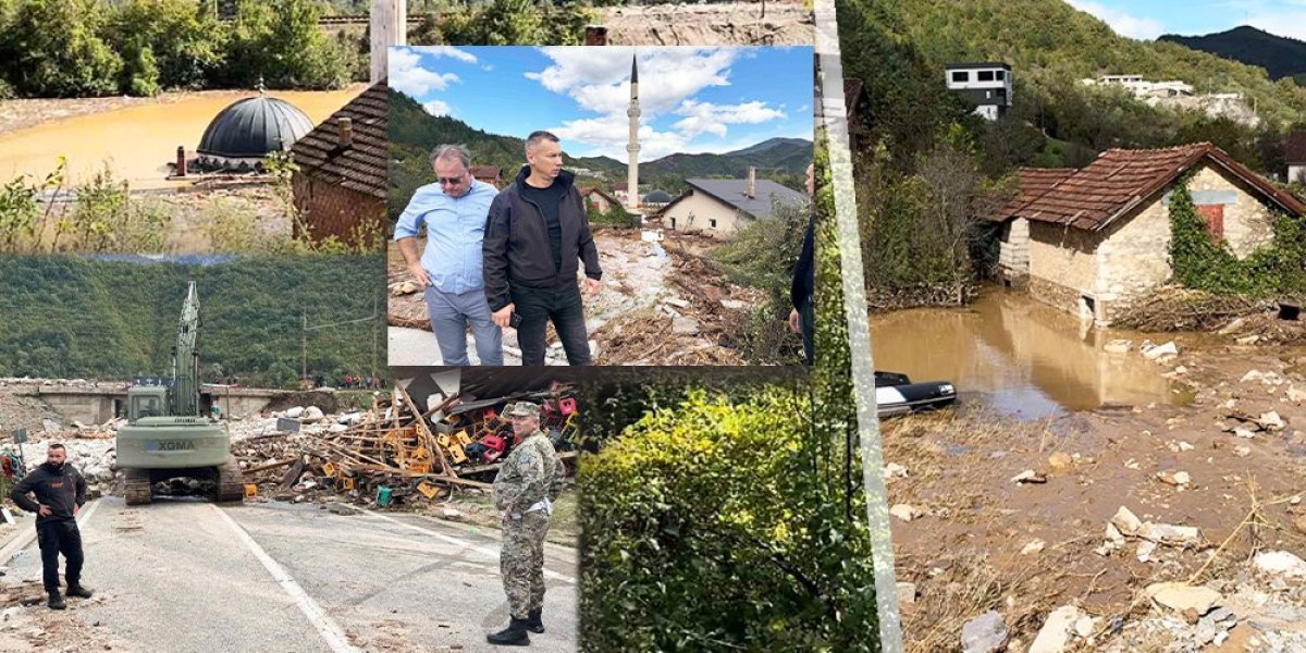 (FOTO, VIDEO) Informer na licu mesta! Stravične poplave pogodile Jablanicu! Razmere katastrofe zastrašujuće!