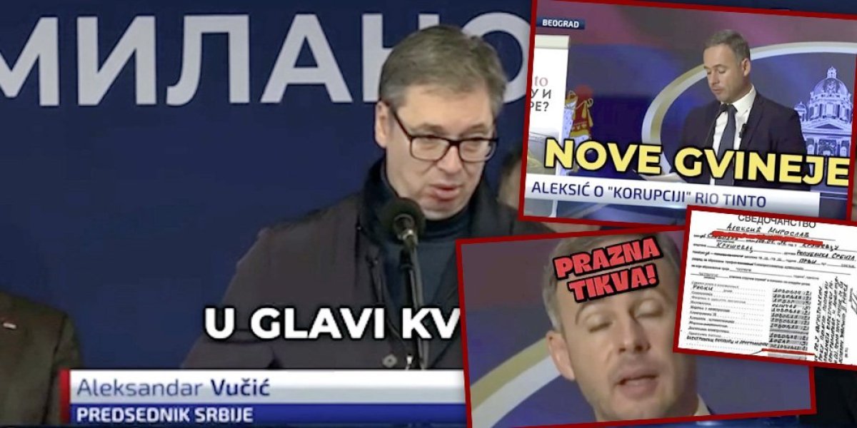 AUUU, KAKAV IDIOT! Aleksićeva tikva je toliko prazna da ne može da zapamti ni šta je rekao samo nekoliko sati ranije! (VIDEO)