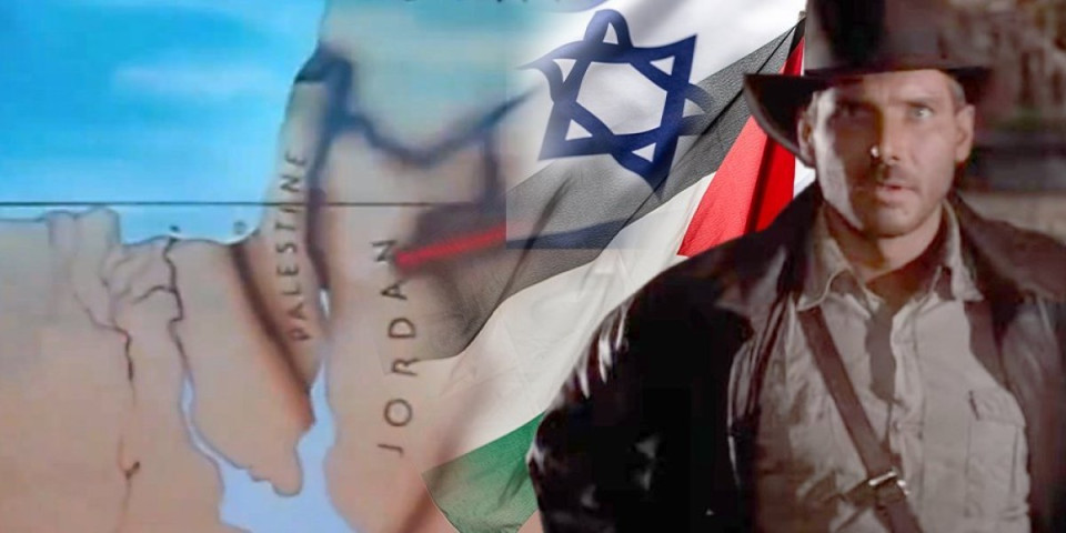 Dokaz da Izrael nije postojao! Sve prikazano u filmu o Indijani Džouns: Evo gde se sve prostirala Palestina (VIDEO)