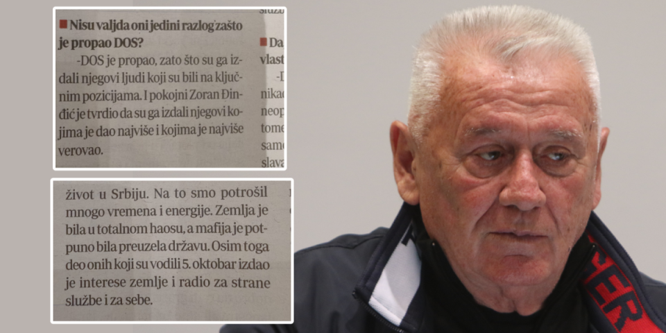 Velja udara po saborcima iz opozicije:  5. oktobra mafija je potpuno preuzela drzavu, oni koji su vodili zemlju radili su za strane službe!