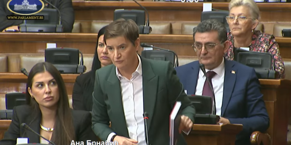 Brnabić: Medicinska sestra trebalo da živi 180.000 godina da bi zaradila ono što je Đilas oteo od građana za 10 godina