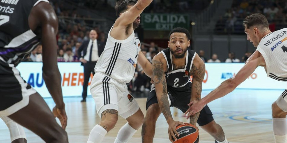 (KRAJ) Partizan izgubio od Reala u Madridu