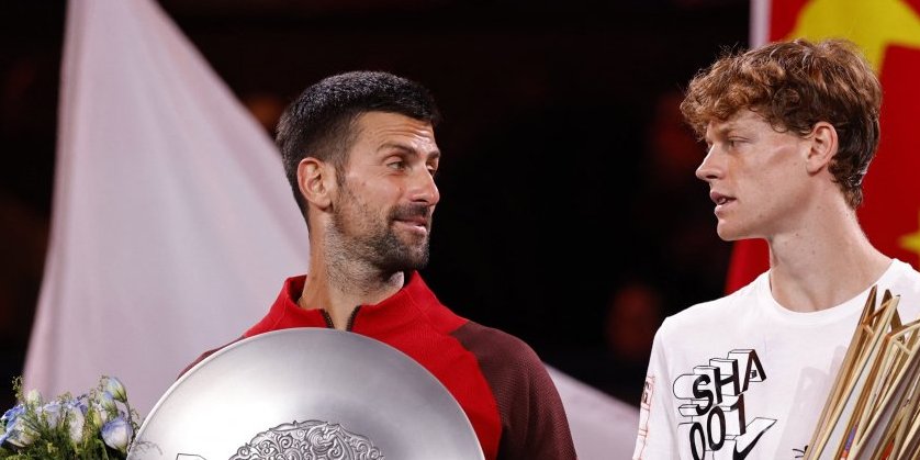 Novak u nokdaunu! Siner srušio Đokovića i sprečio ga da osvoji 100. trofej (FOTO)