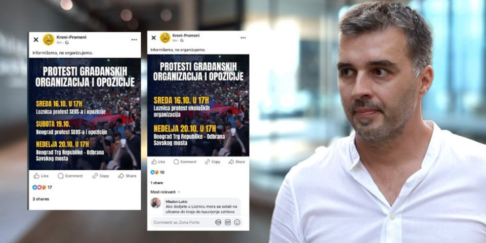 Kao rogovi u vreći! Savo izbacio opoziju sa protesta - pogledajte čime se bave