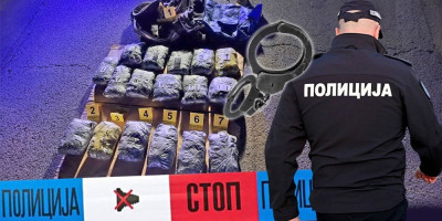 Uprava kriminalističke policije (UKP), a po nalogu Višeg javnog tužilaštva u Beogradu, sprovodi akciju na teritoriji Beograda u toku koje je zaplenjeno više od 1 tone i 958 kilograma marihuane.