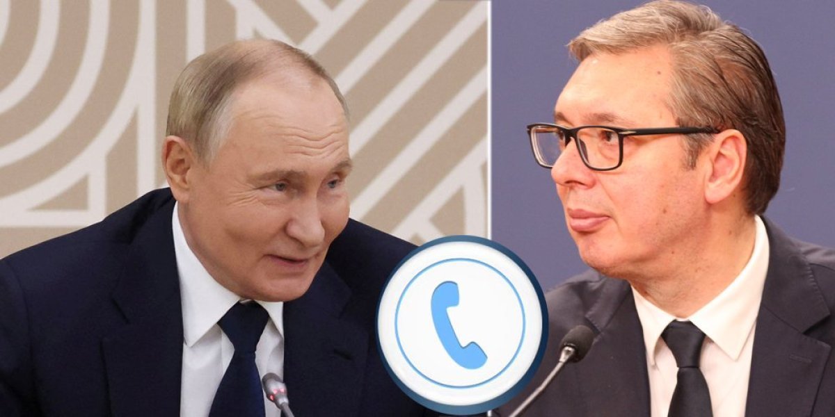 UDARNA VEST! Sutra telefonski razgovor Vučića i Putina!