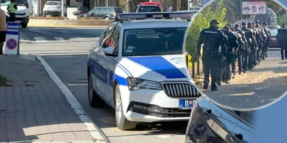 Opsadno stanje u Novom Pazaru pred Partizan! Grad pun policije, deca ne idu u školu! (FOTO)